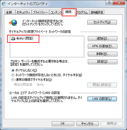 インターネットプロパティ